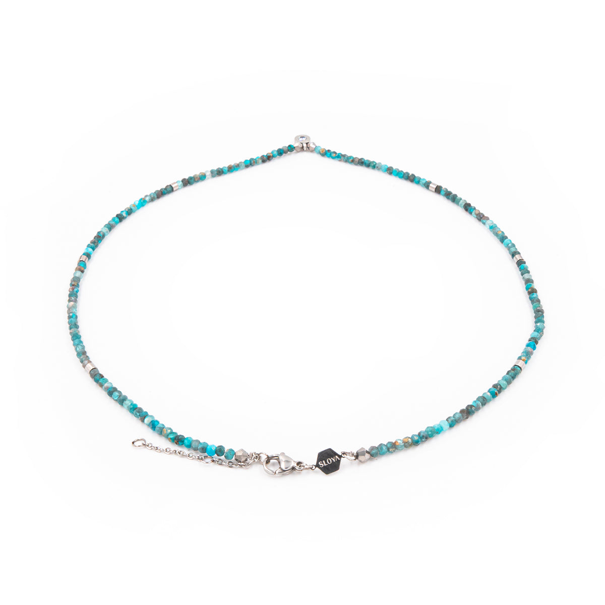 Collier Lumia en pierres naturelles d’Apatite - SLOYA